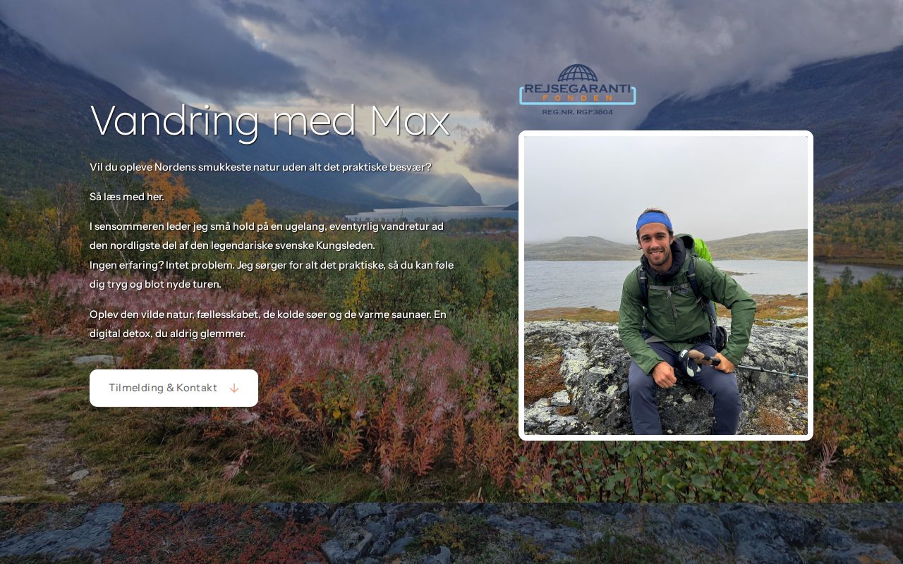 Vandring med Max logo